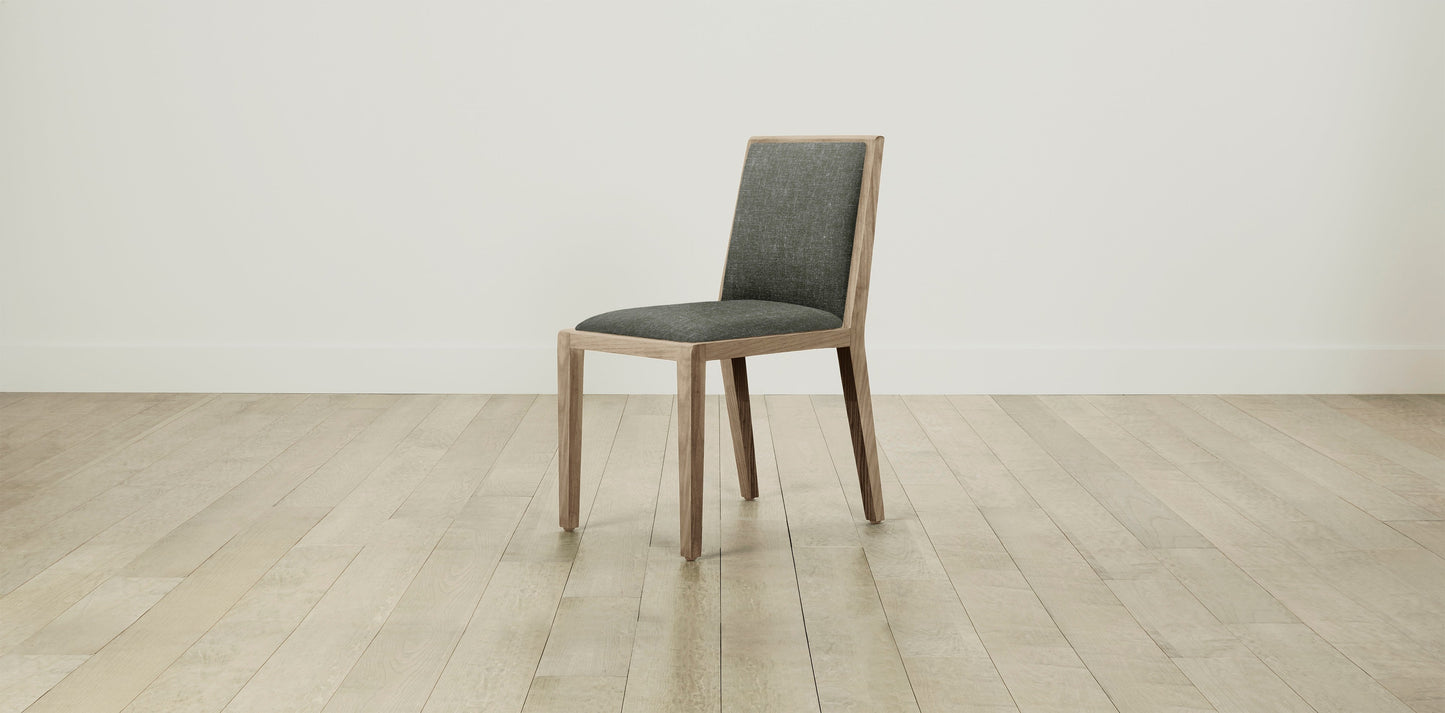 The Madison - Belgian Linen Thyme Dining Chair