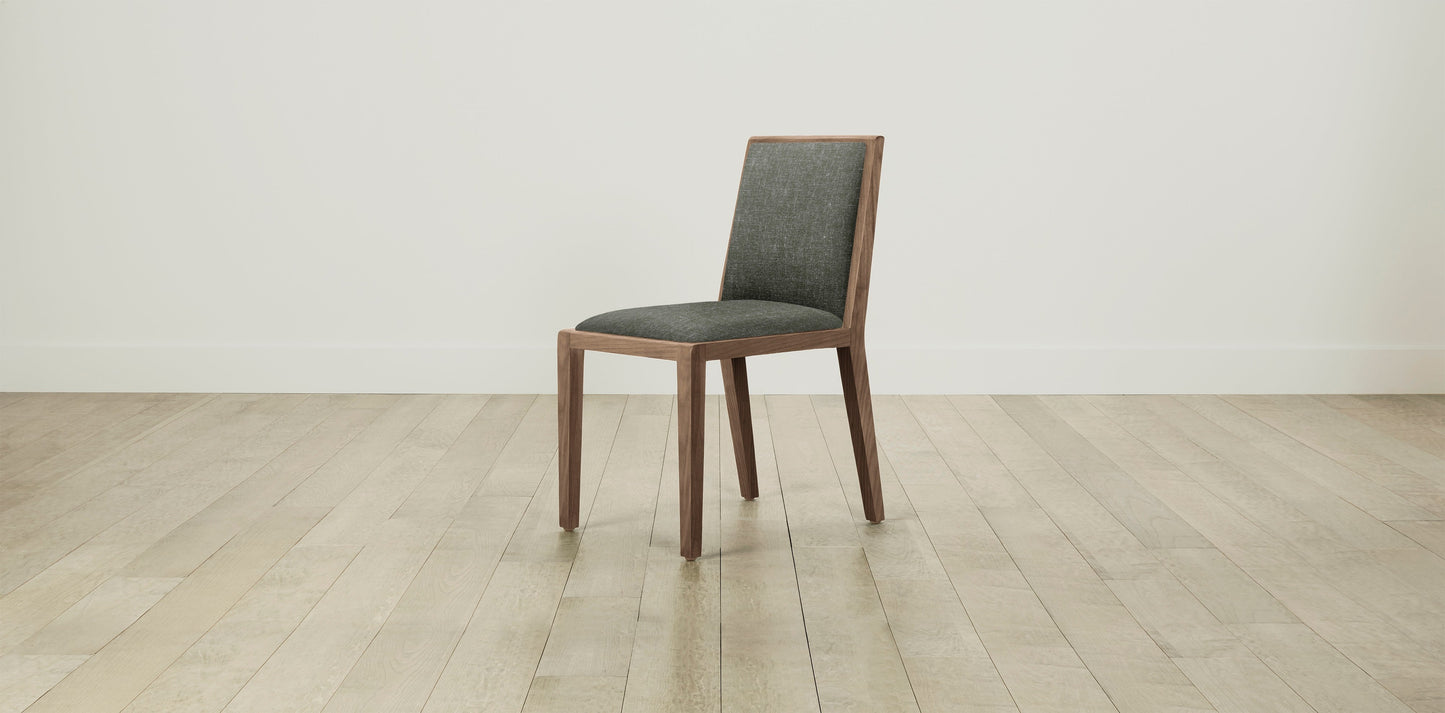 The Madison - Belgian Linen Thyme Dining Chair