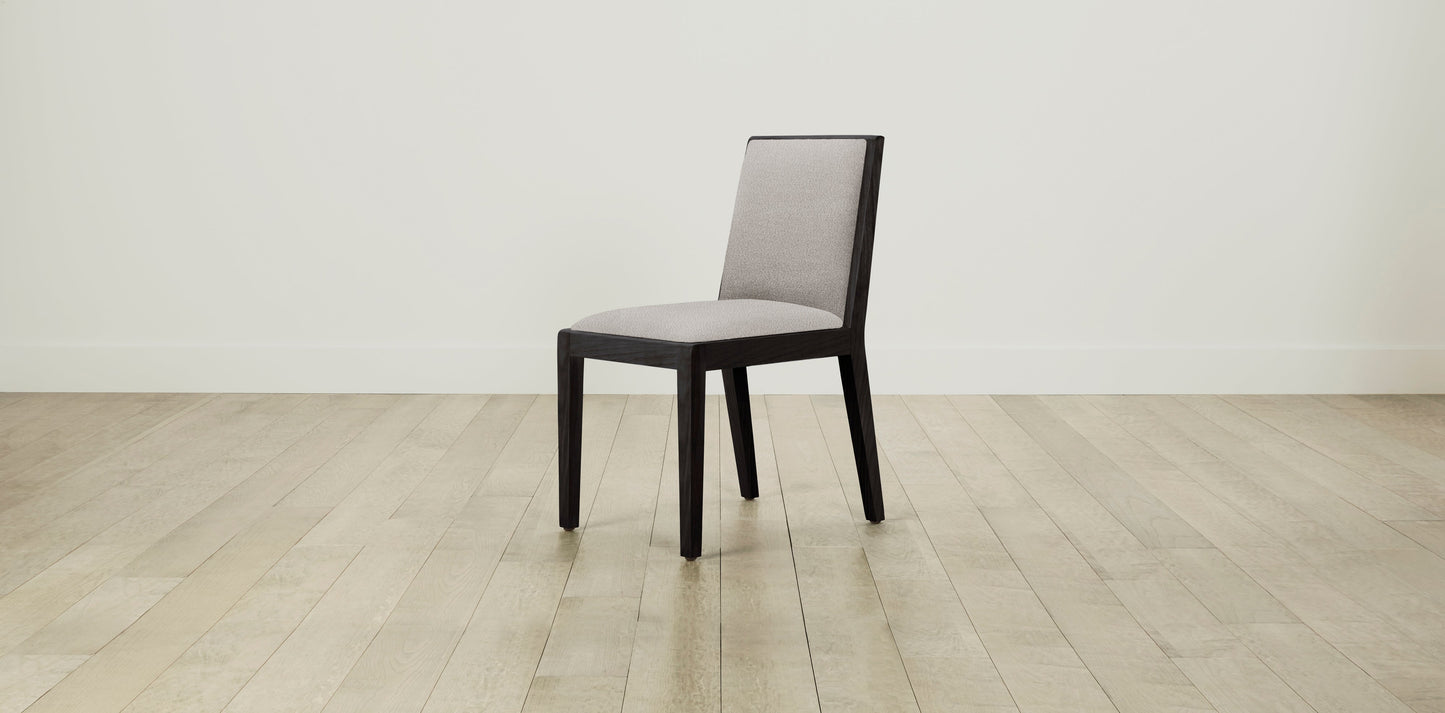 The Madison - Italian Bouclé Fossil Dining Chair
