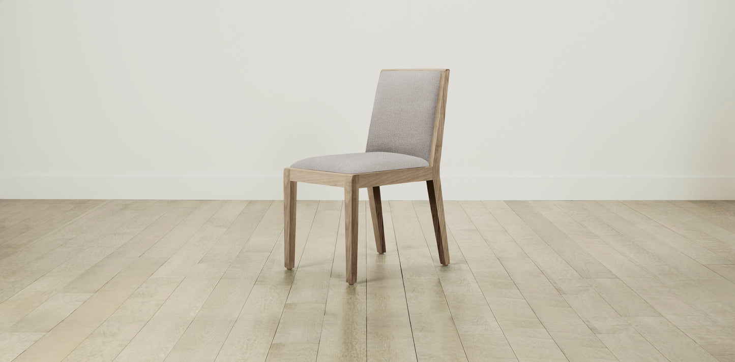 The Madison - Italian Bouclé Fossil Dining Chair