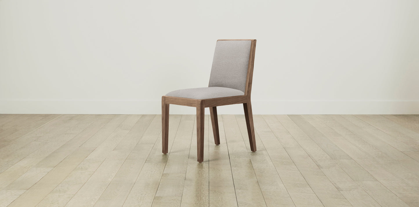 The Madison - Italian Bouclé Fossil Dining Chair