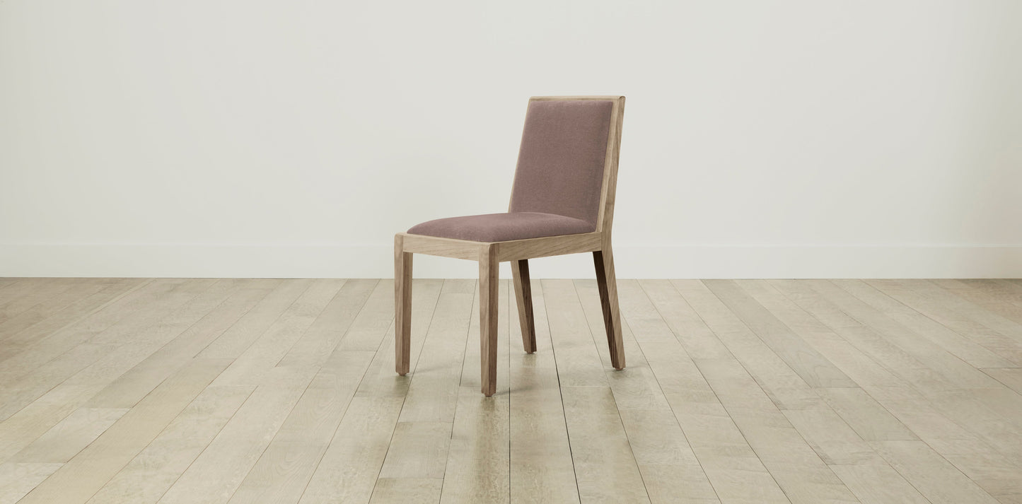 The Madison - Mohair Peony Dining Chair