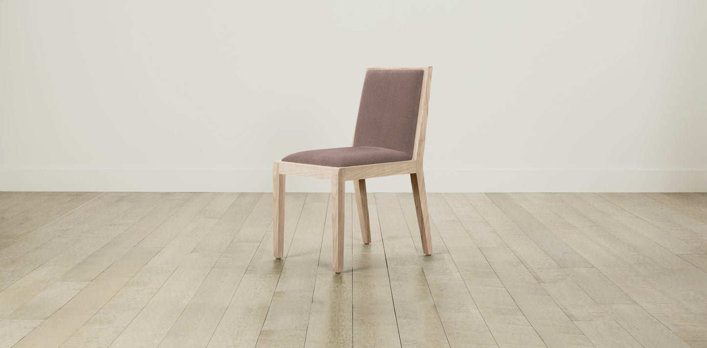 The Madison - Mohair Peony Dining Chair