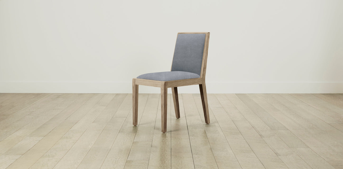 The Madison - Performance Melange Weave Aegean Dining Chair
