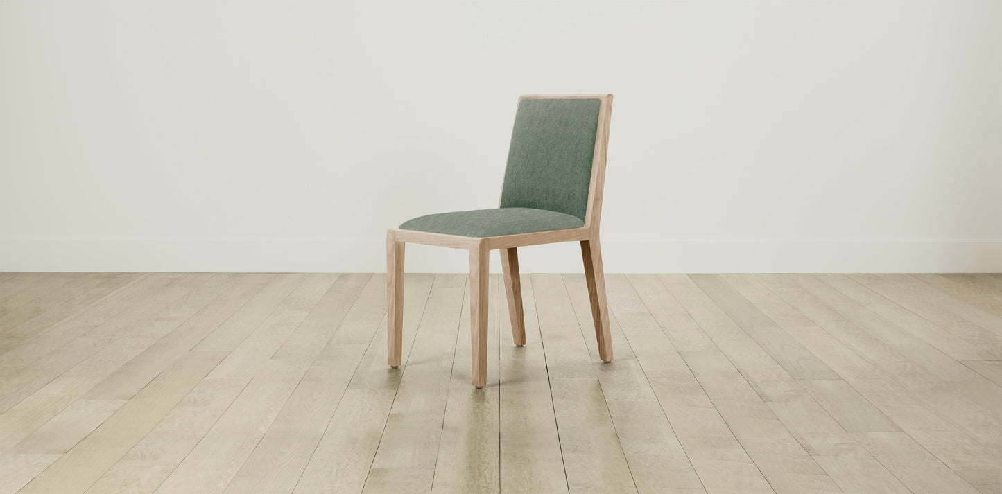 The Madison - Performance Stonewashed Linen Aspen Dining Chair