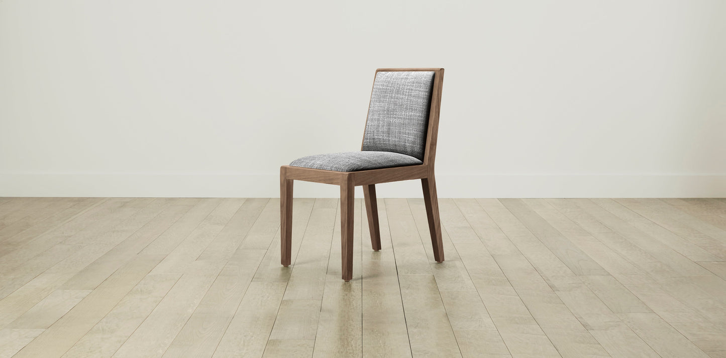 The Madison - Performance Textured Tweed Alpine Dining Chair