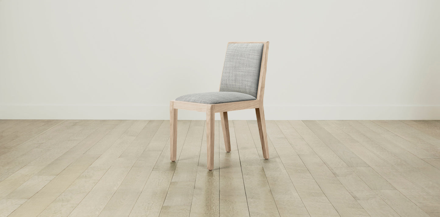 The Madison - Performance Textured Tweed Dove Dining Chair