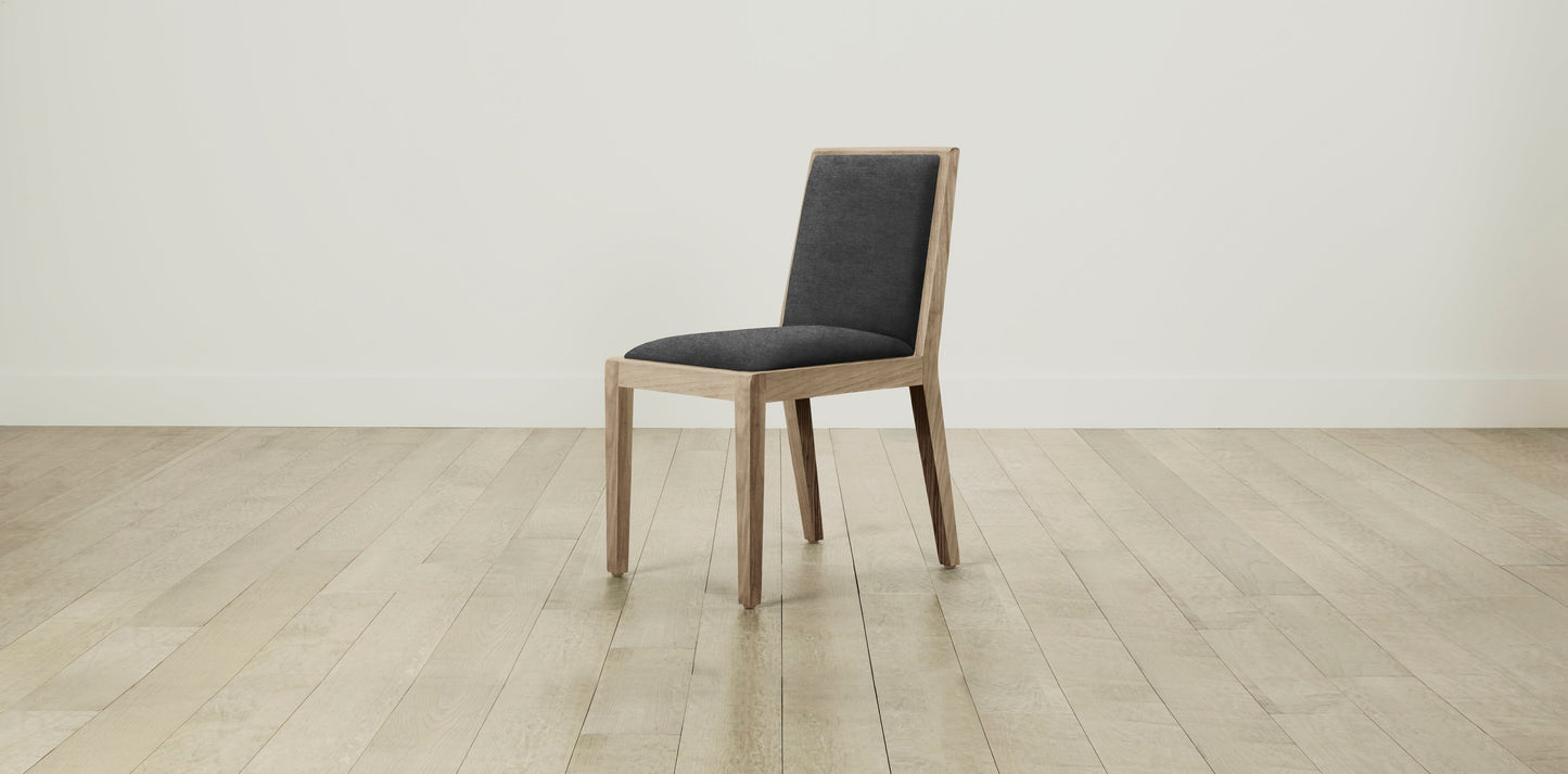 The Madison - Performance Tweed Char Dining Chair