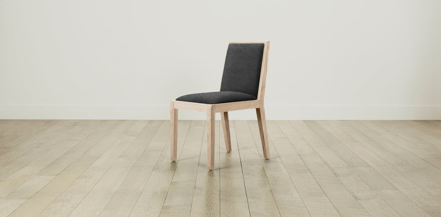 The Madison - Performance Tweed Char Dining Chair