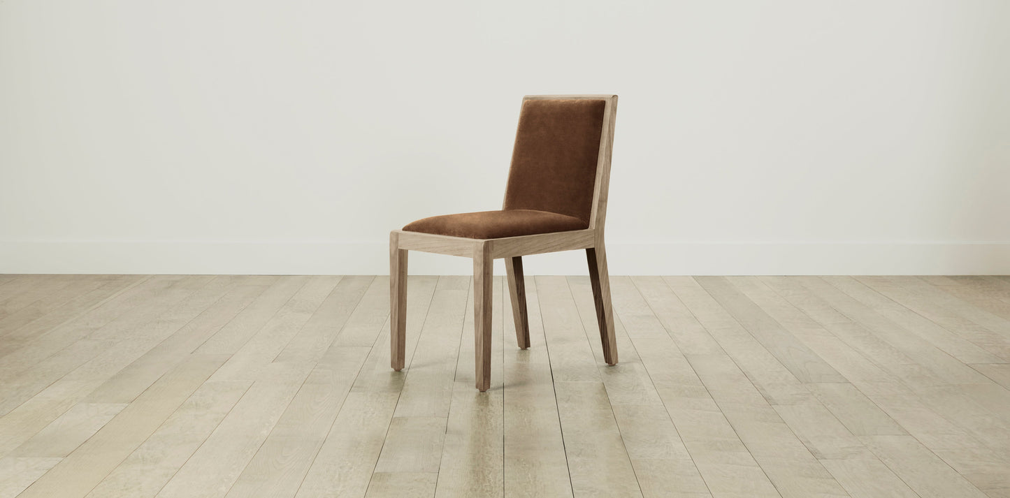 The Madison - Performance Velvet Cider Dining Chair