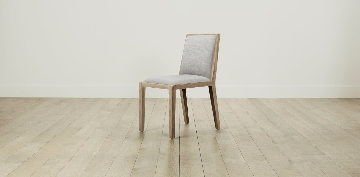 The Madison - Performance Woven Chenille Steel Dining Chair