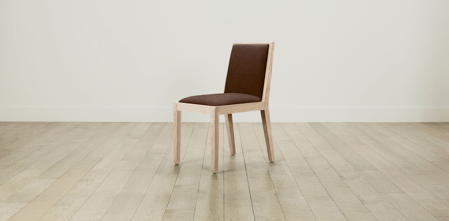 The Madison - Tuscan Leather Bourbon Dining Chair