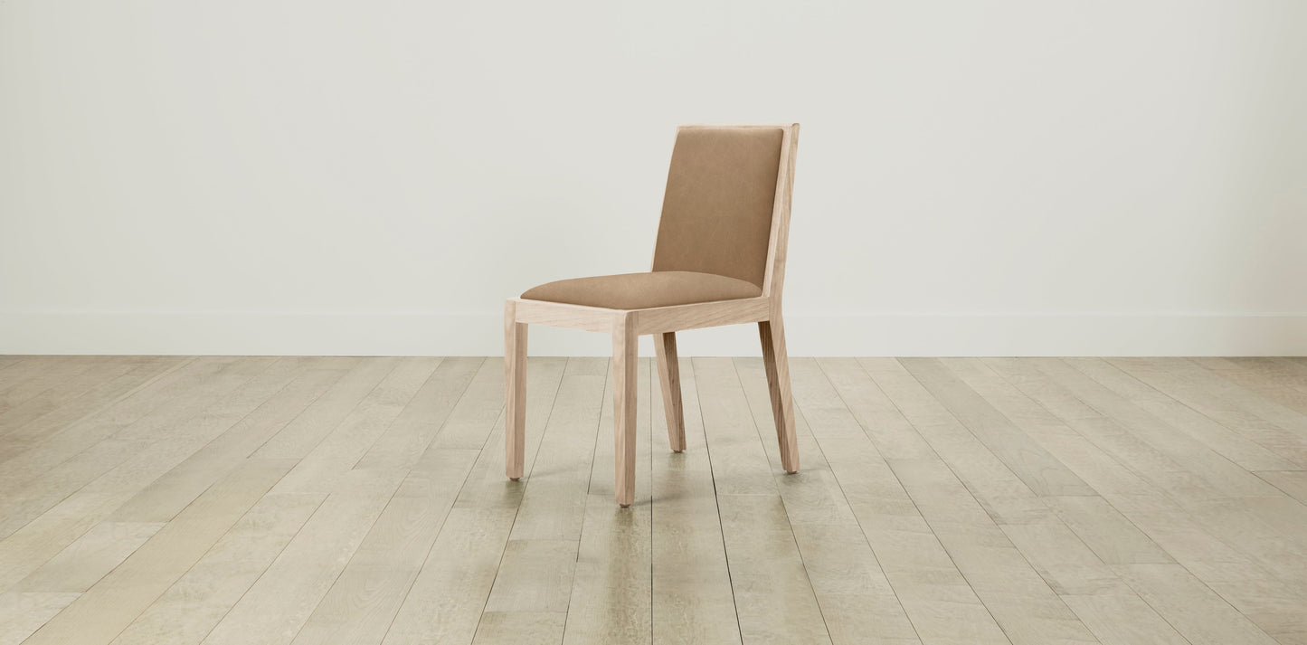 The Madison - Tuscan Leather Camel Dining Chair