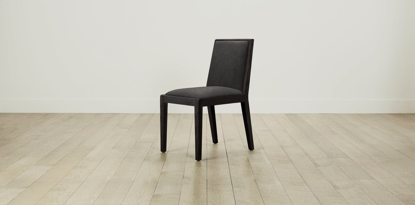 The Madison - Tuscan Leather Seal Dining Chair
