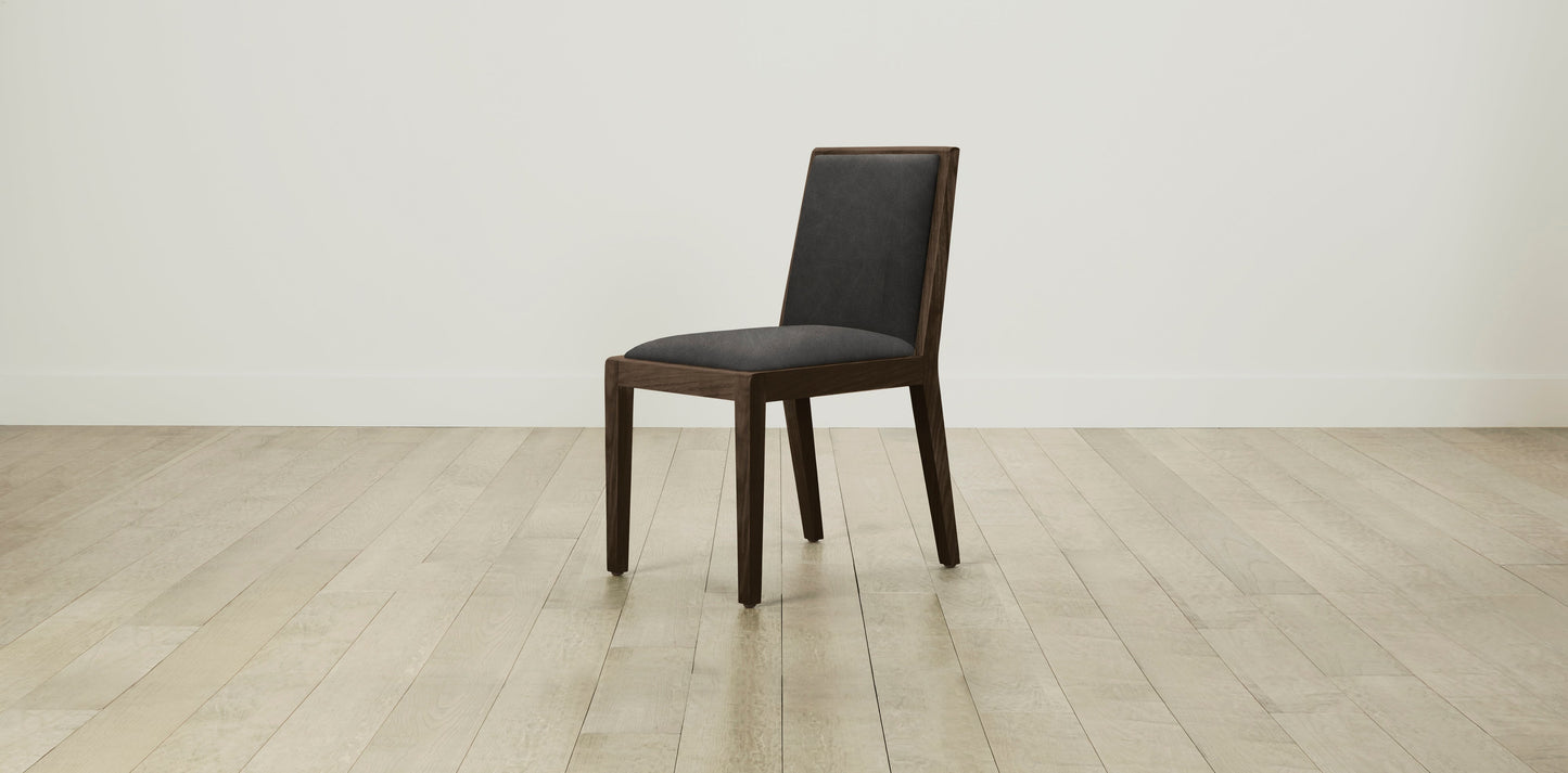 The Madison - Tuscan Leather Seal Dining Chair