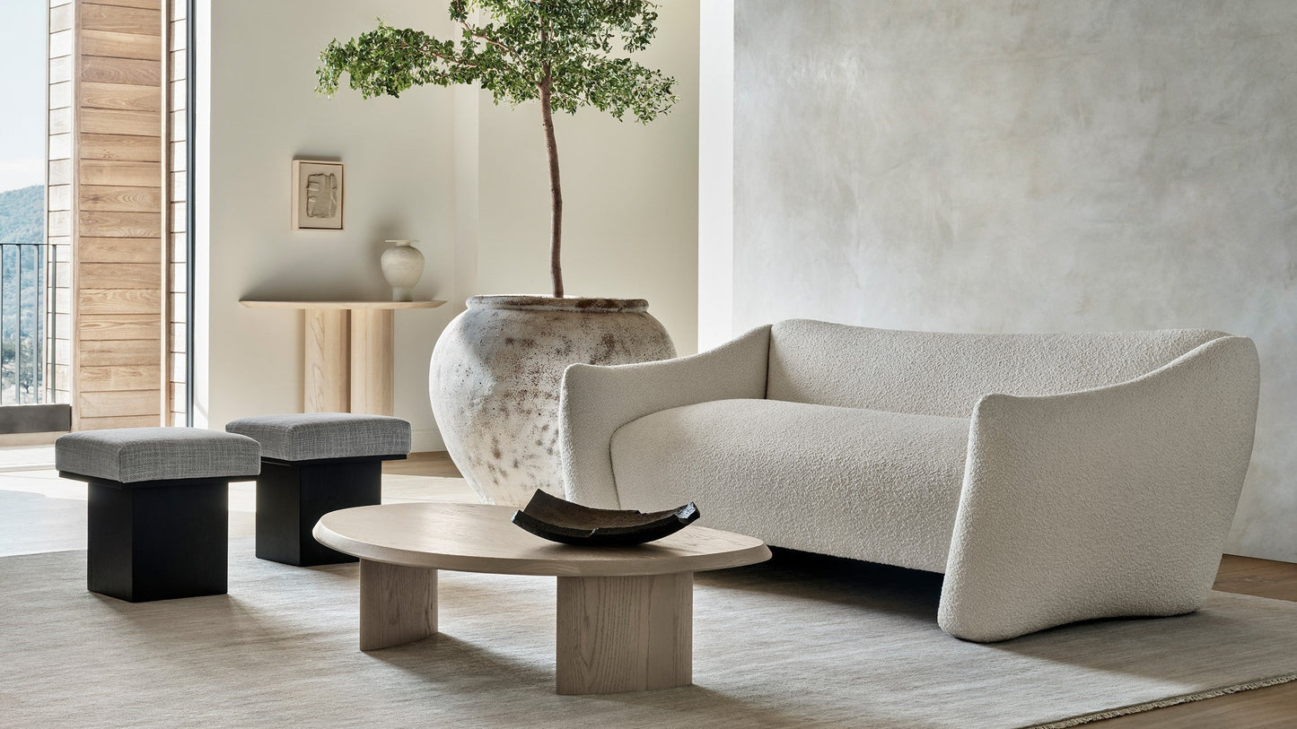 The Bond - Nubuck Leather Sail Settee