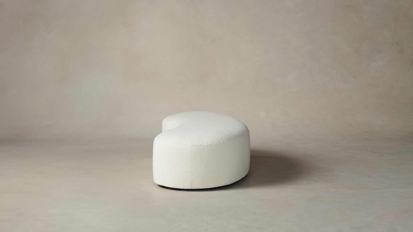 The Chelsea - Italian Bouclé White Daybed