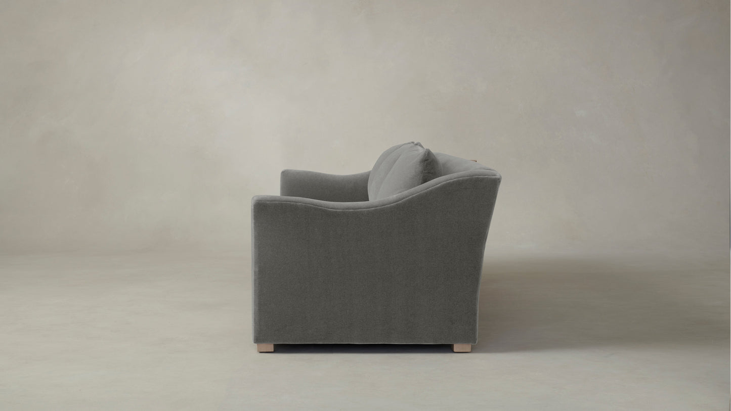 The Lenox - Mohair Fog Sofa