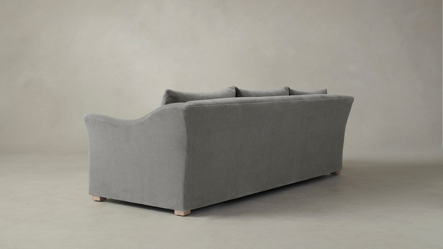 The Lenox - Mohair Fog Sofa