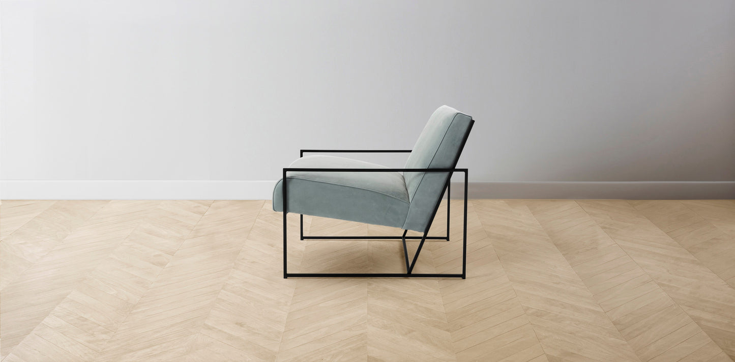 The Mercer - Nubuck Leather Tide Chair