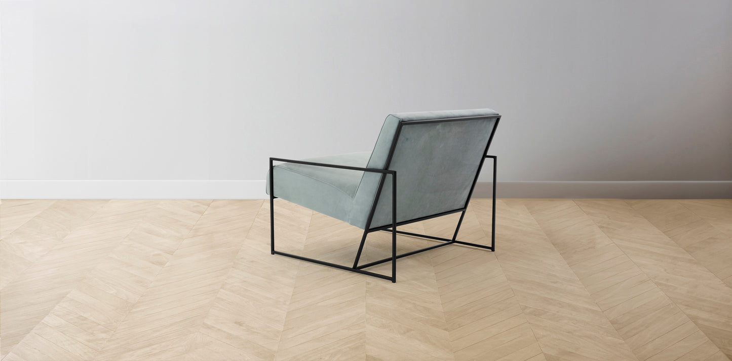 The Mercer - Nubuck Leather Tide Chair