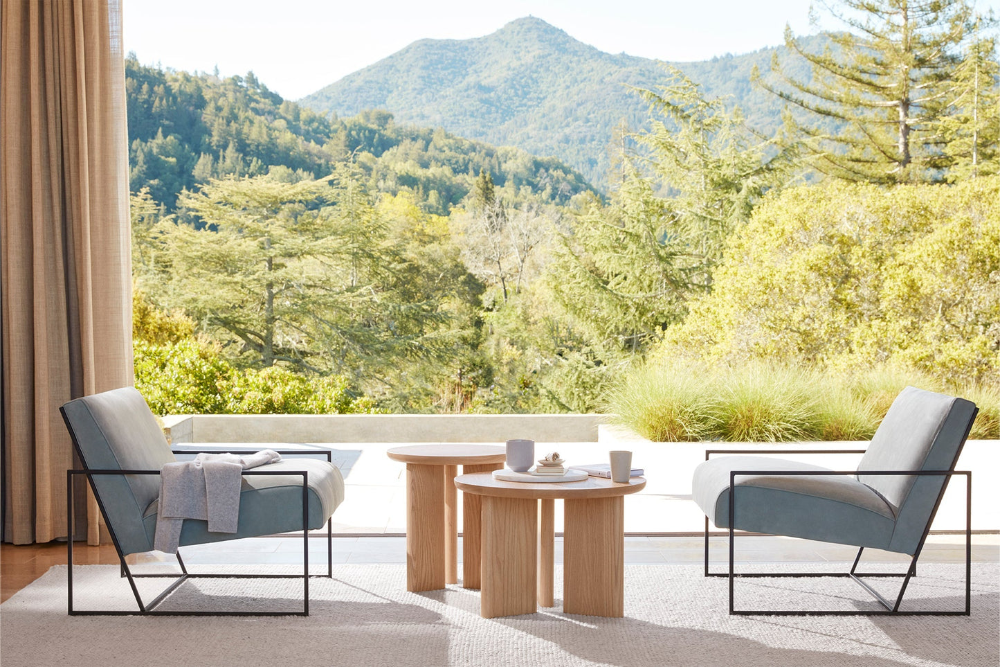 The Mercer - Nubuck Leather Tide Chair