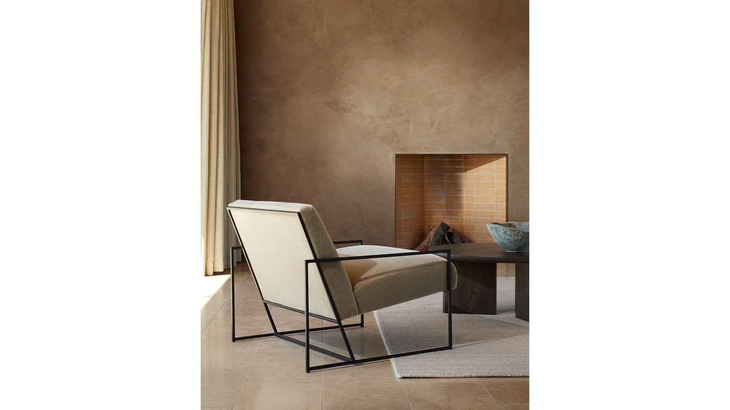 The Mercer - Nubuck Leather Tide Chair