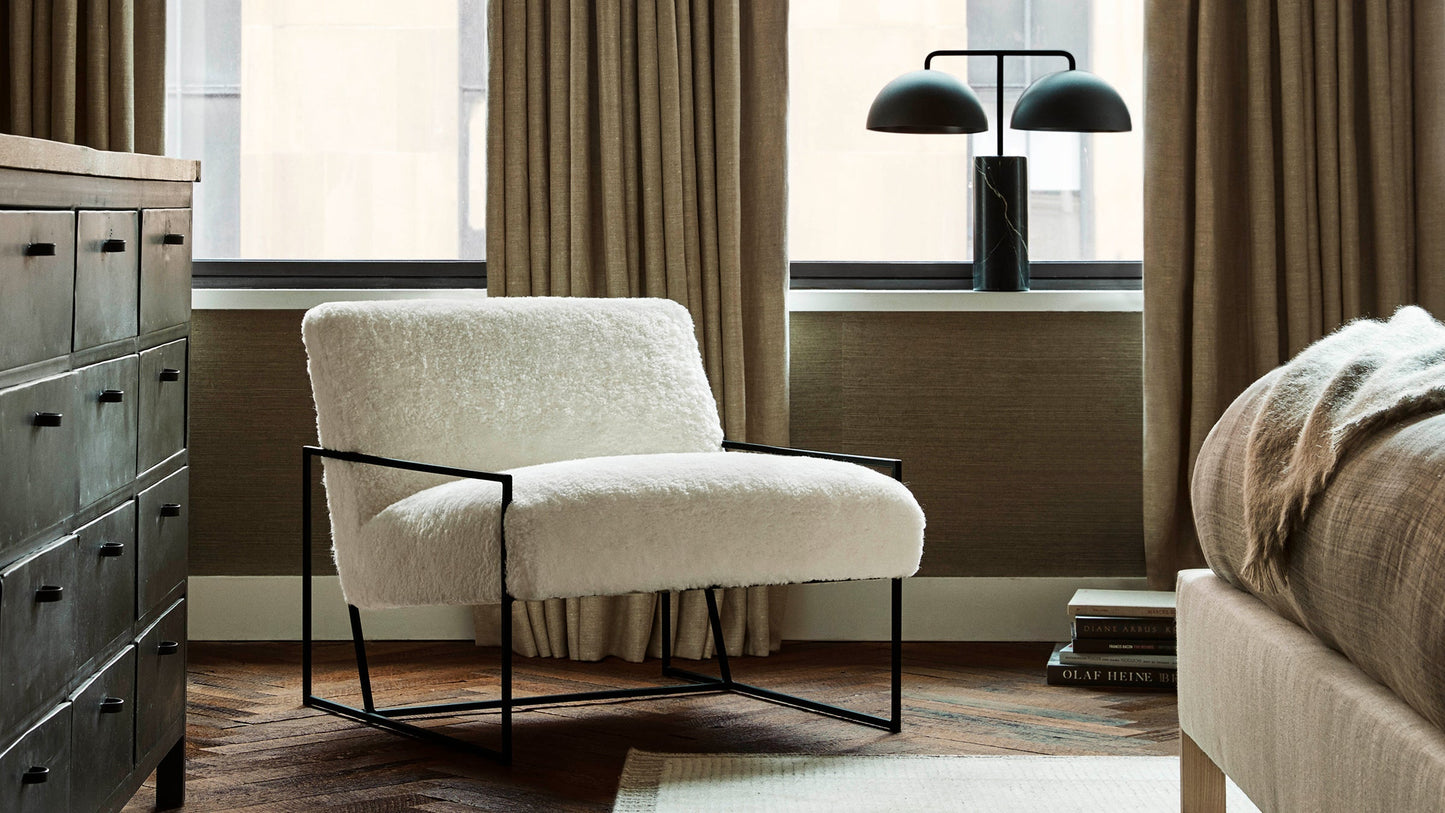The Mercer - Nubuck Leather Tide Chair