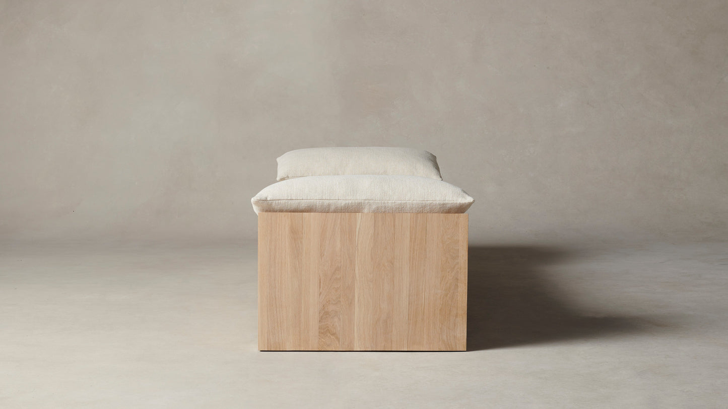 The Montauk - Belgian Linen Alder Daybed