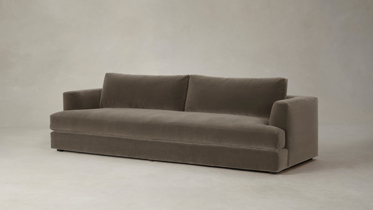The Varick - Mohair Mink Sofa