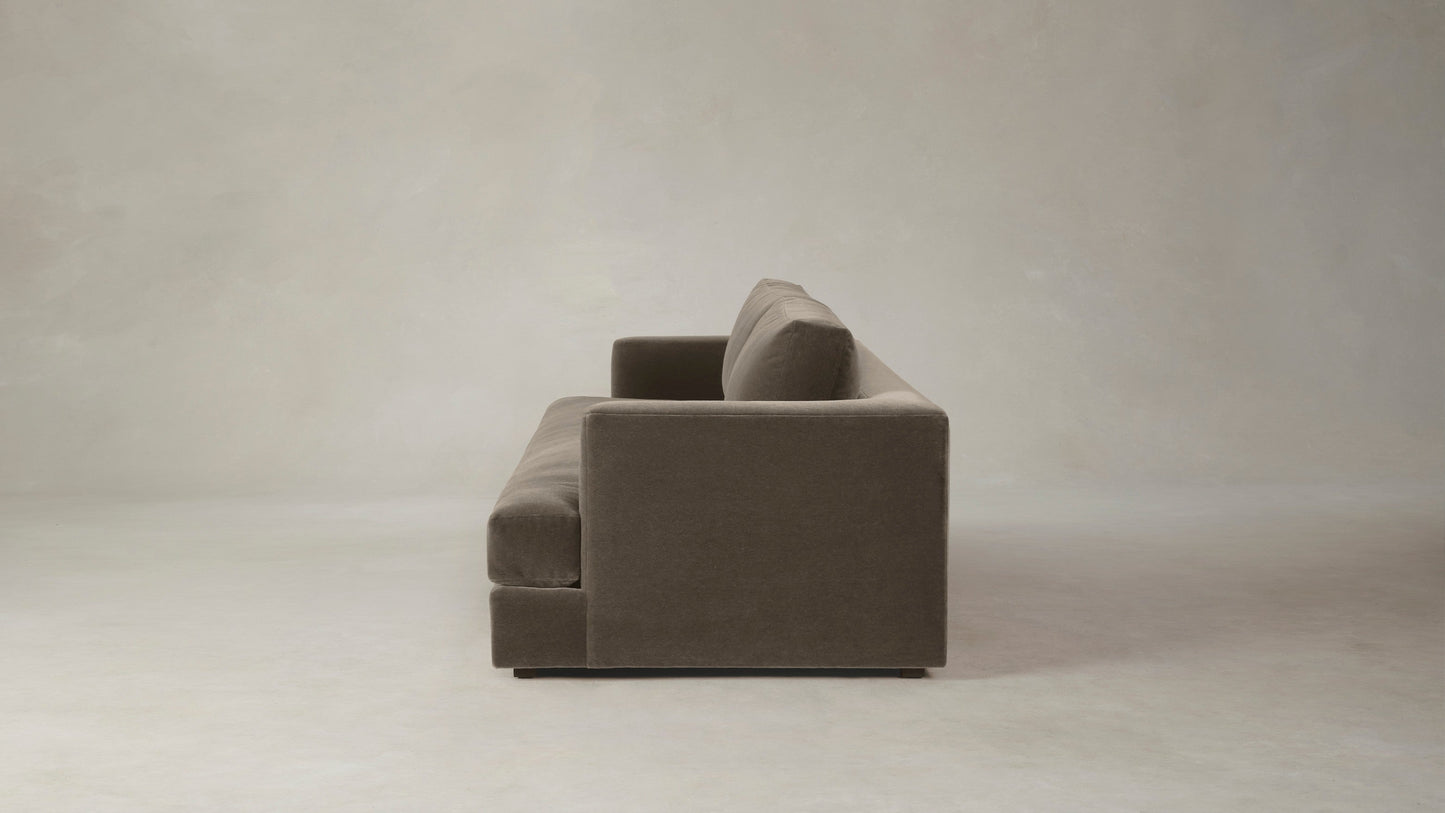 The Varick - Mohair Mink Sofa