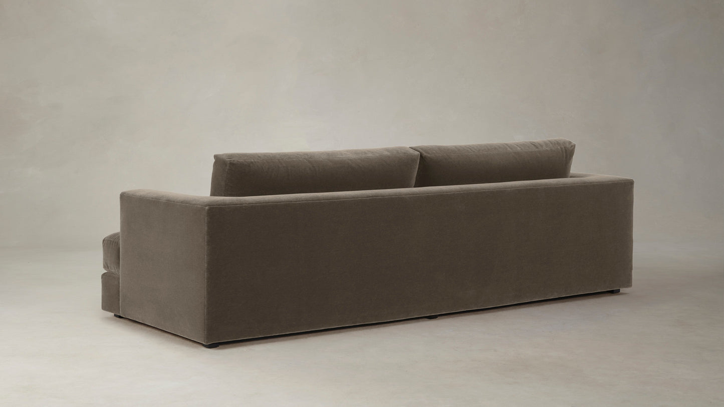 The Varick - Mohair Mink Sofa