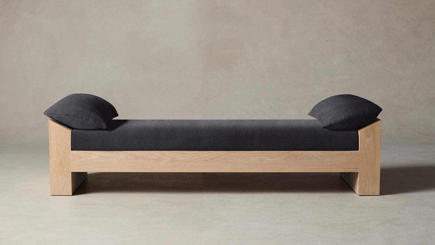 The Montauk - Performance Velvet Flannel Daybed