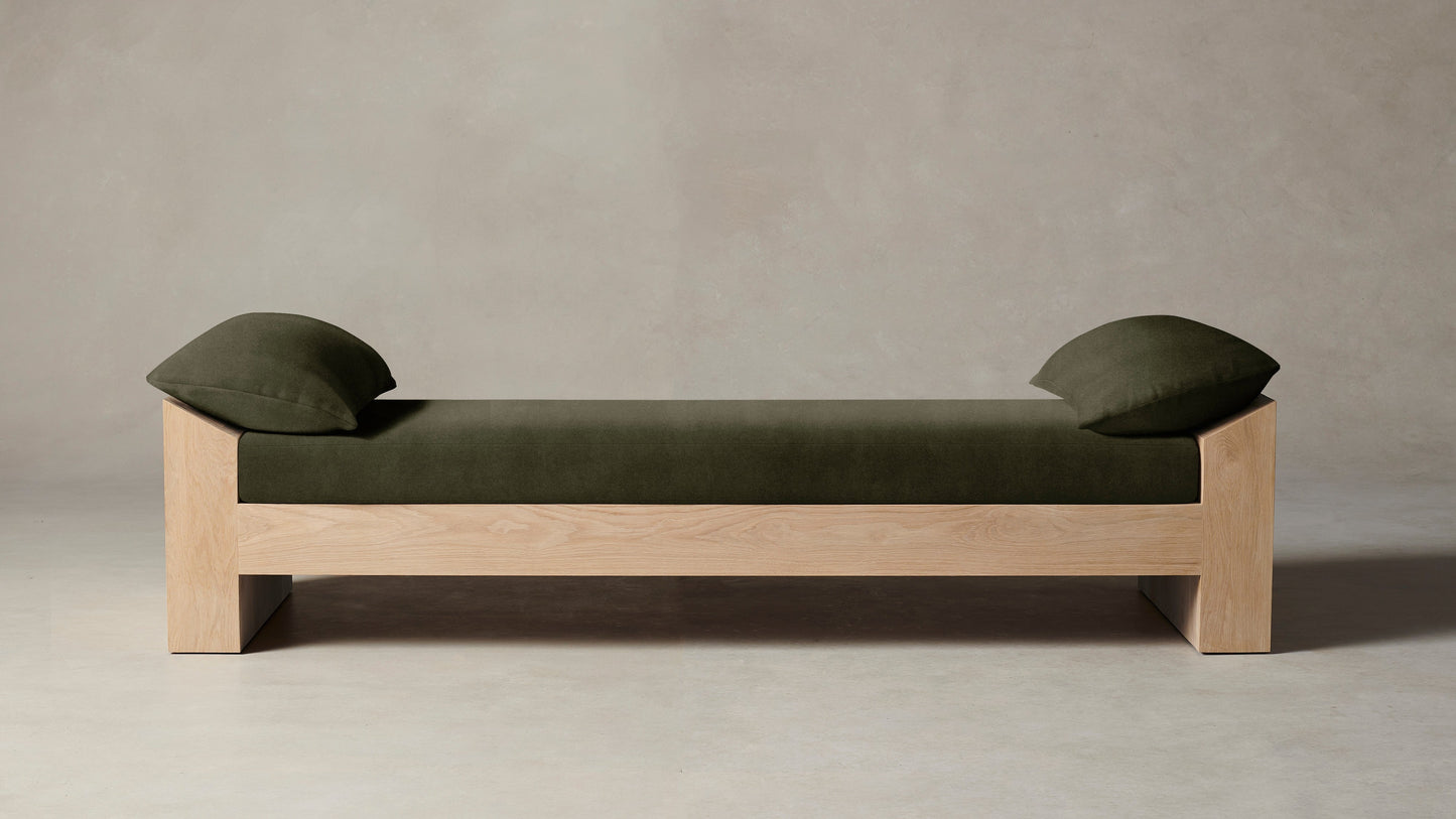 The Montauk - Performance Velvet Olive Daybed
