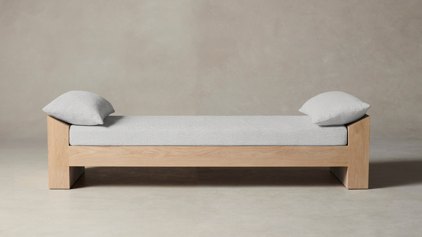 The Montauk - Performance Woven Chenille Steel Daybed