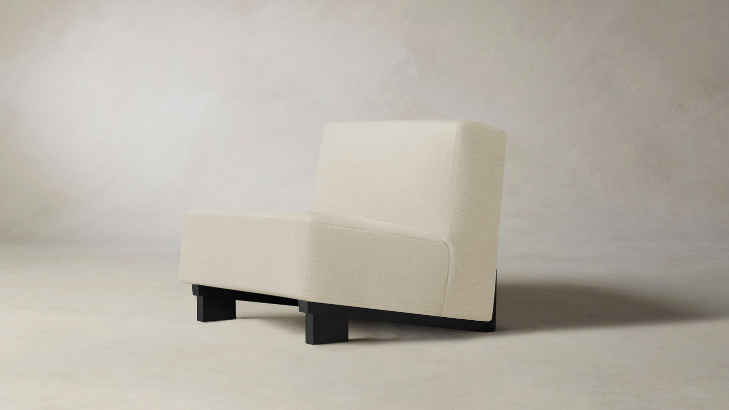 The Remsen - Performance Linen Creme Chair