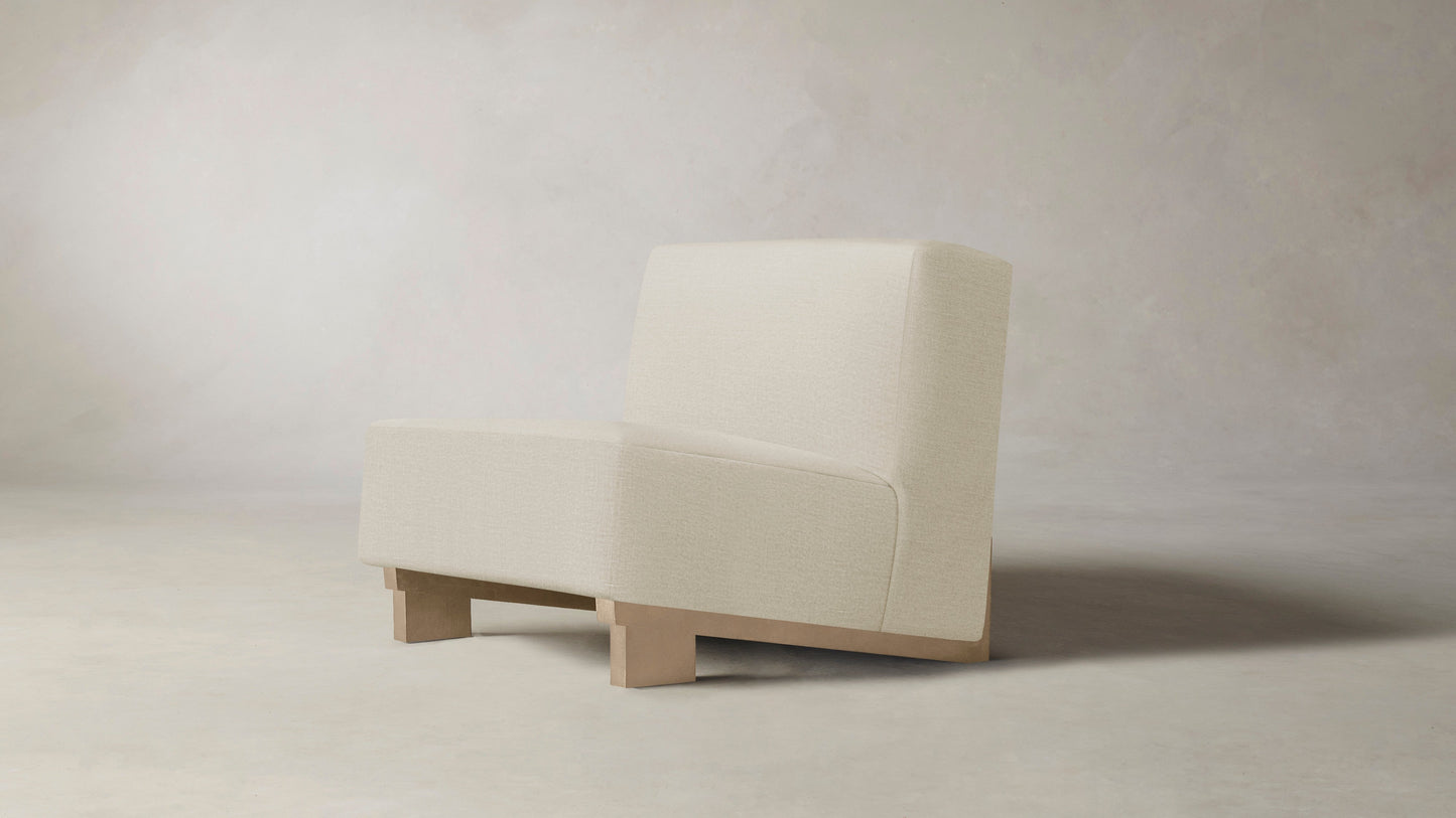 The Remsen - Performance Linen Creme Chair