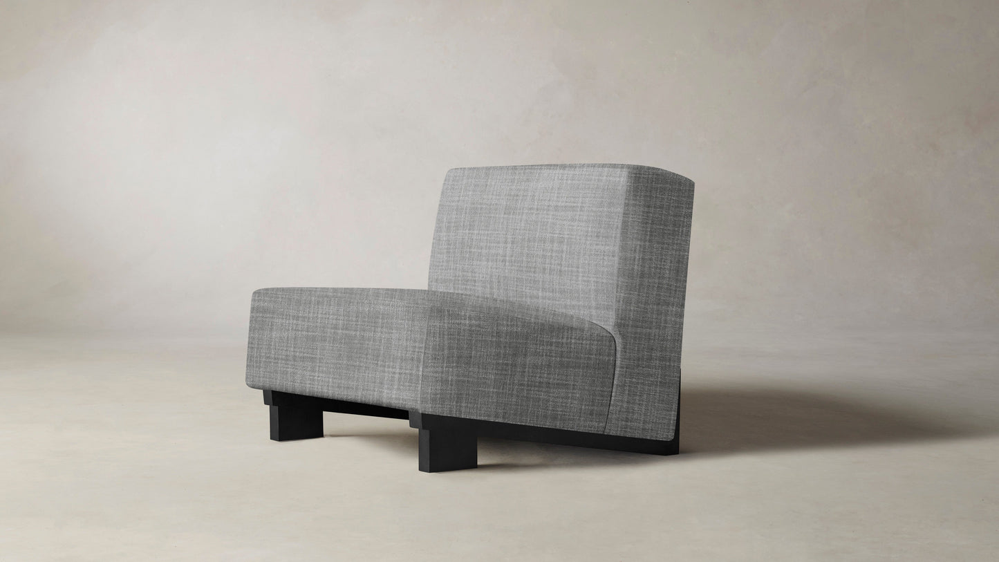 The Remsen - Performance Textured Tweed Alpine Chair