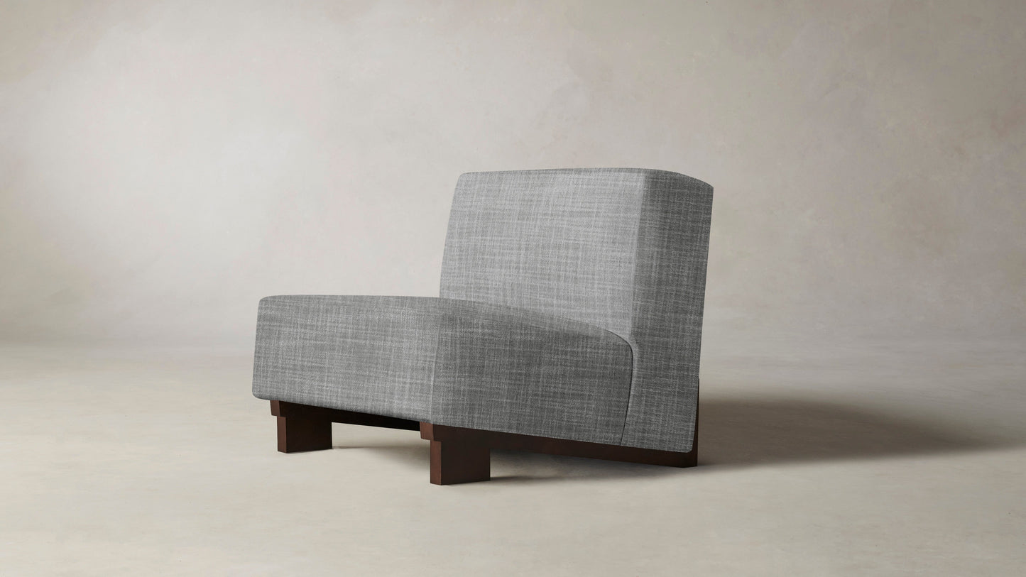 The Remsen - Performance Textured Tweed Alpine Chair