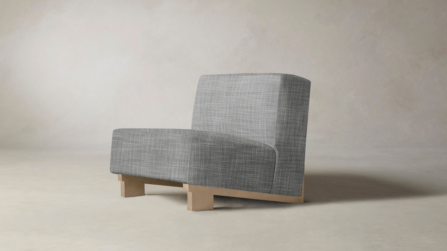 The Remsen - Performance Textured Tweed Alpine Chair