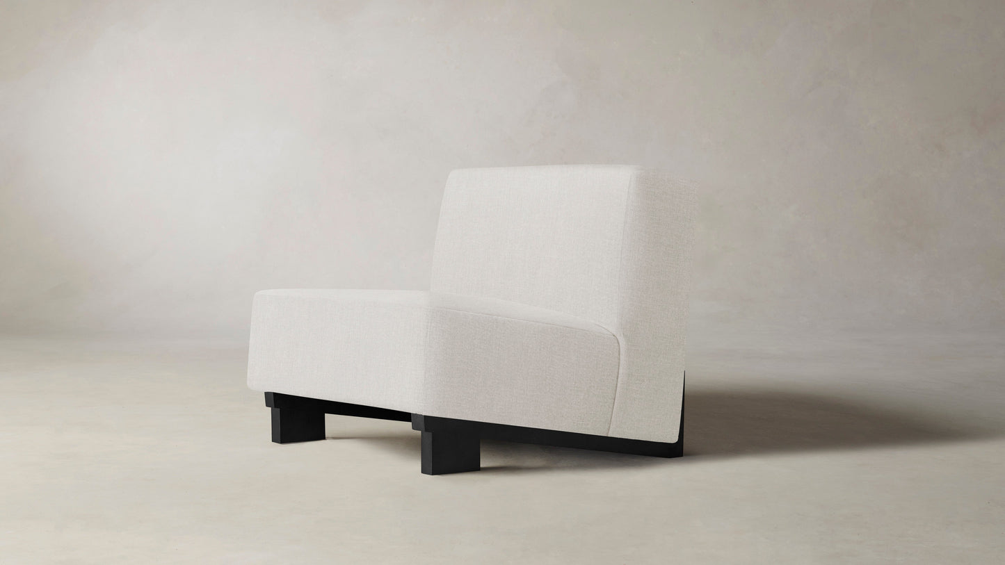 The Remsen - Performance Tweed Salt Chair