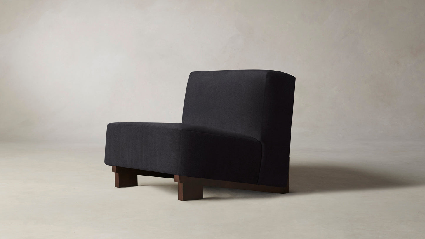 The Remsen - Performance Velvet Flannel Chair