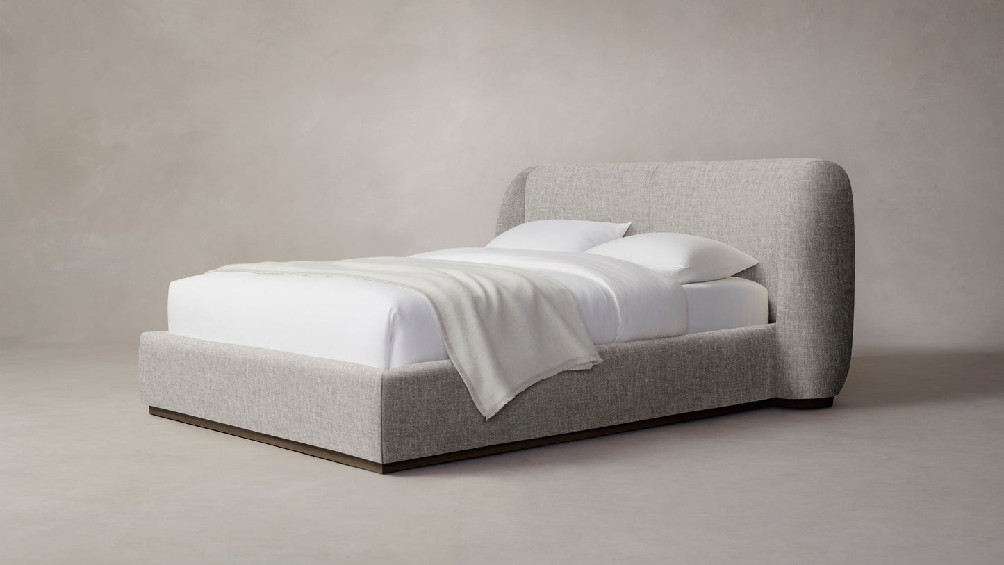 The Smith - Belgian Linen Agate Bed - 42" Headboard