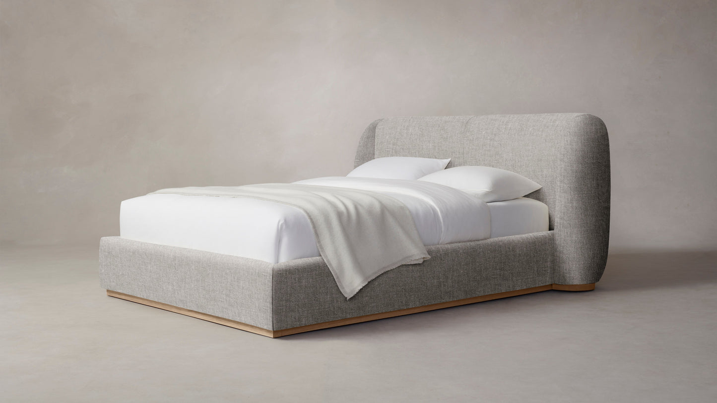 The Smith - Belgian Linen Agate Bed - 42" Headboard