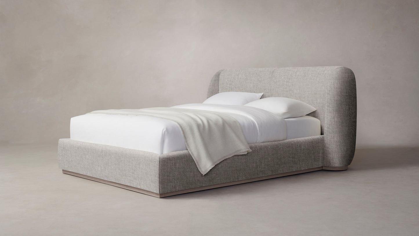 The Smith - Belgian Linen Agate Bed - 42" Headboard
