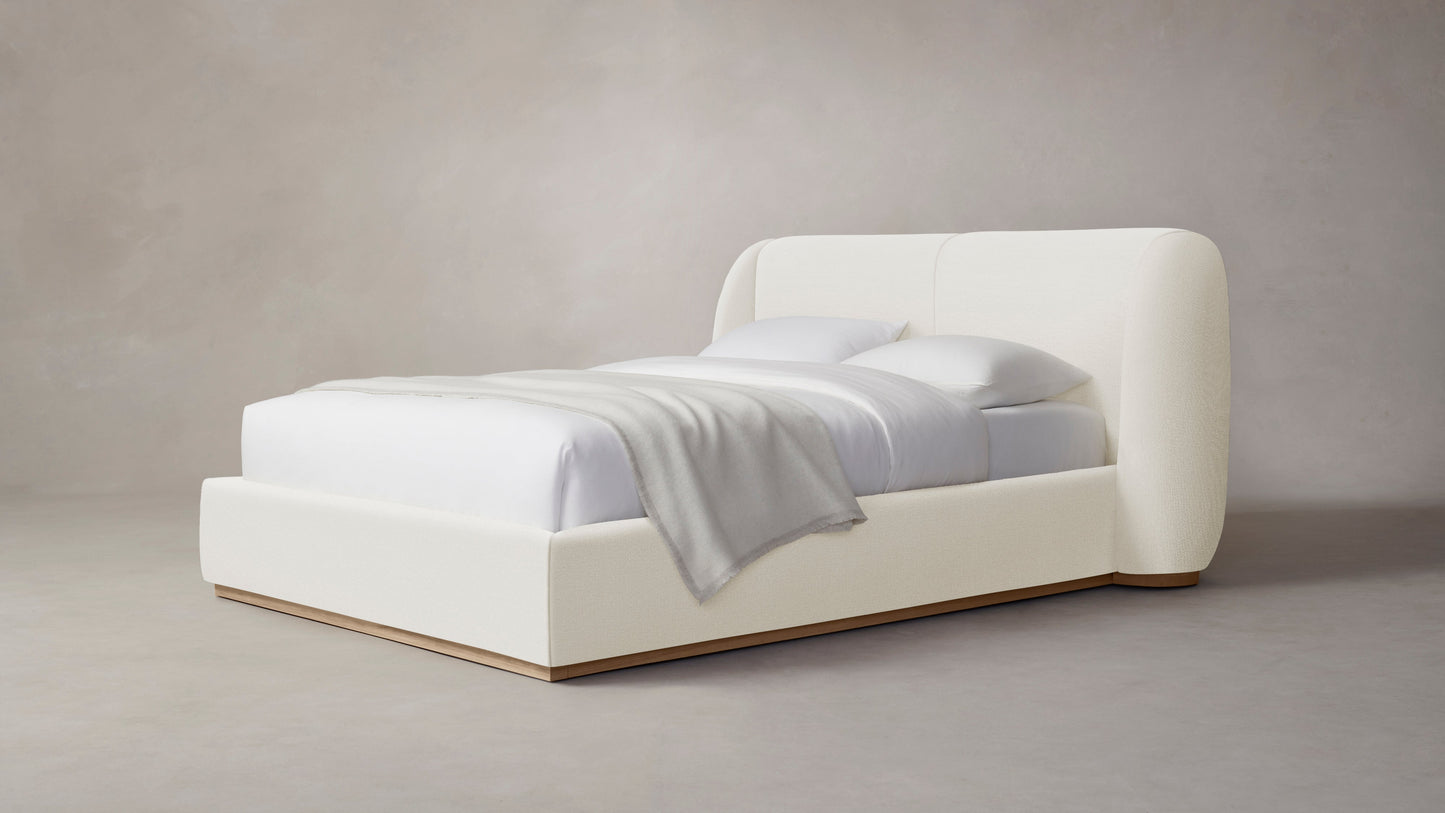 The Smith - Performance Linen Oyster Bed - 42" Headboard