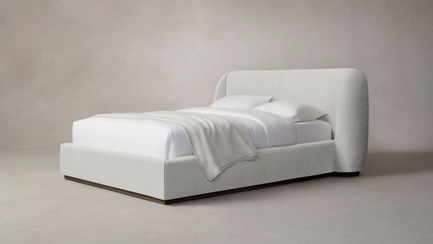 The Smith - Performance Tweed Salt Bed - 42" Headboard