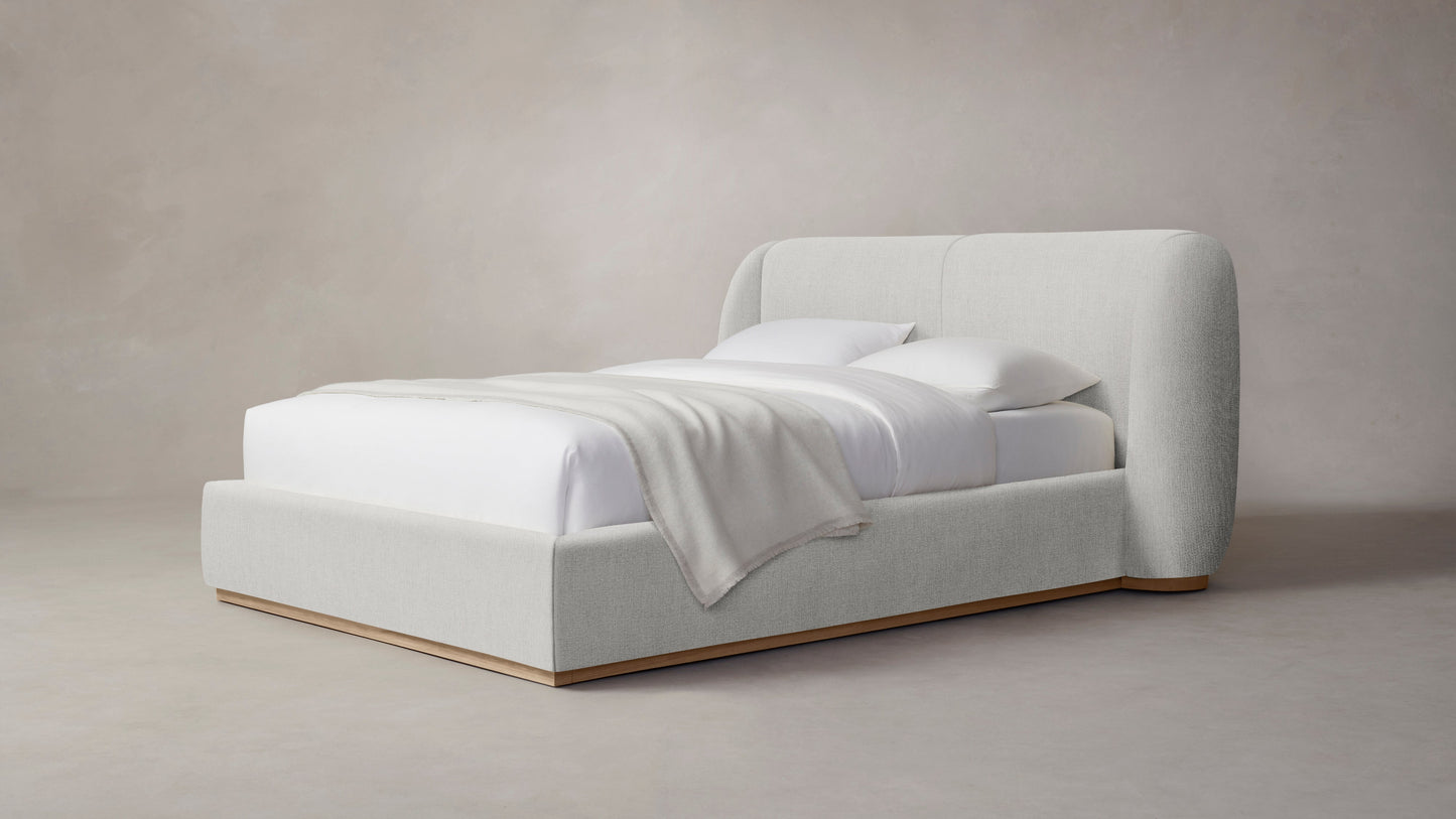 The Smith - Performance Tweed Salt Bed - 42" Headboard