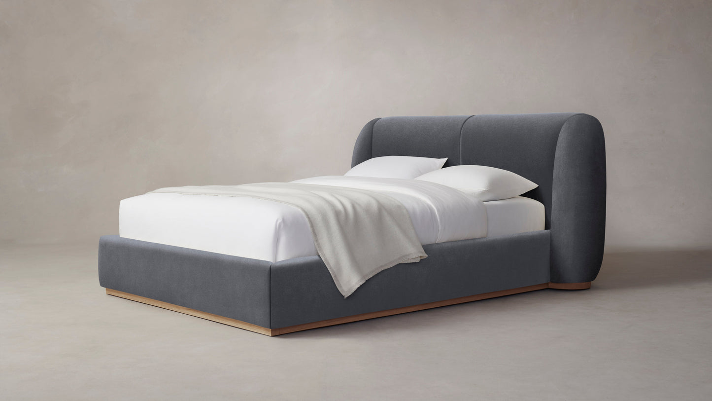 The Smith - Performance Velvet Lunar Bed - 42" Headboard