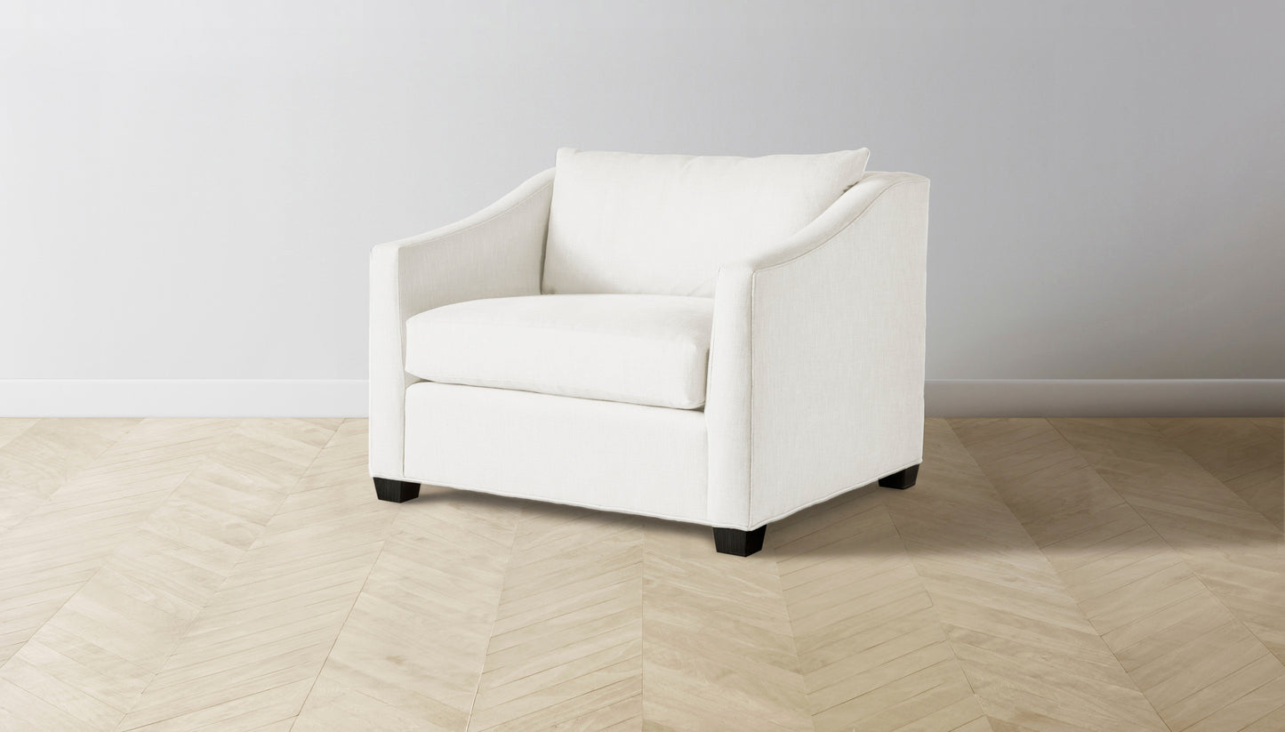 The Sullivan - Performance Woven Chenille Lace Chair and a Half